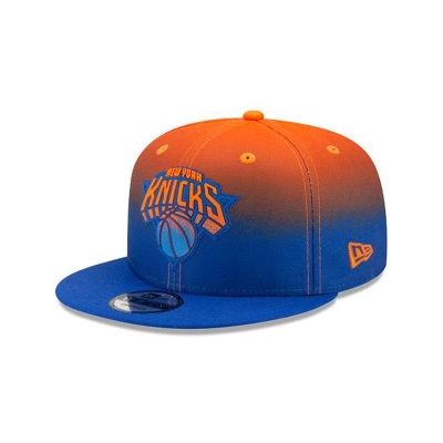 Sapca New Era New York Knicks NBA Back Half 9FIFTY Snapback - Albastri